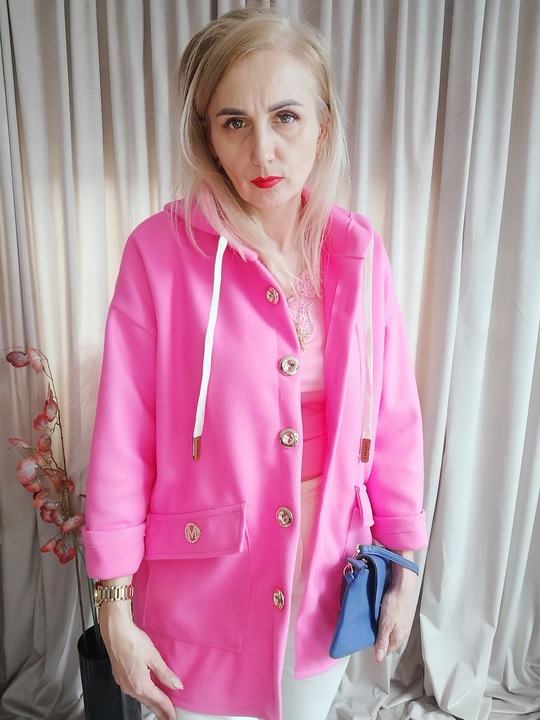 Kurtka z kapturem oversize