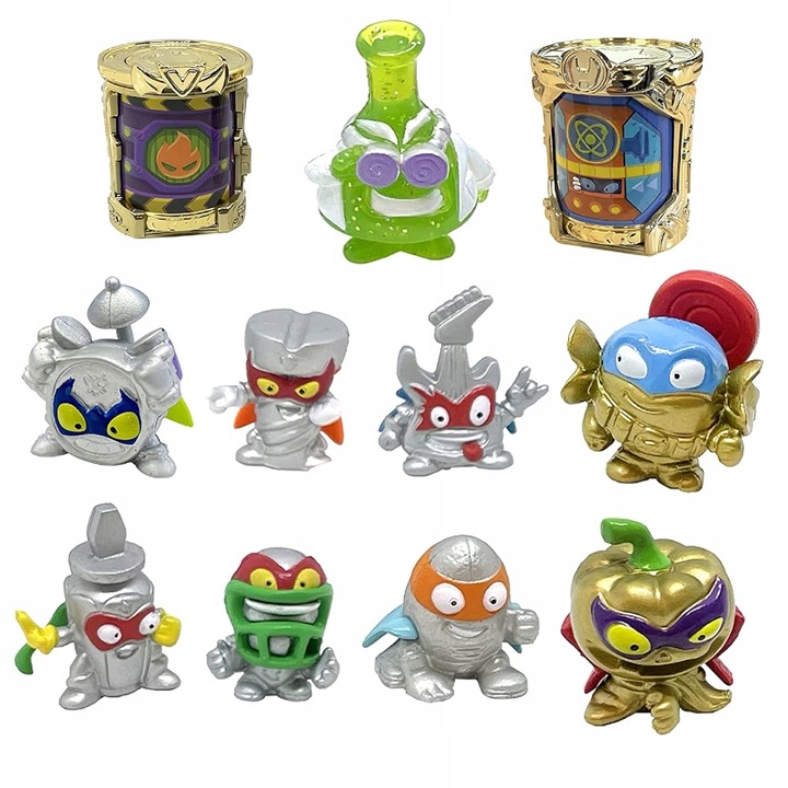 Puszka SUPERTHINGS seria 2 złota puszka 9 figurek kolekcjonerskich Zingsy