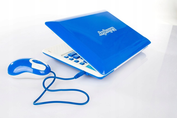 KINDERPLAY LAPTOP DLA DZIECI EDUKACYJNY DO NAUKI LITEREK LICZENIA 120 OPCJI