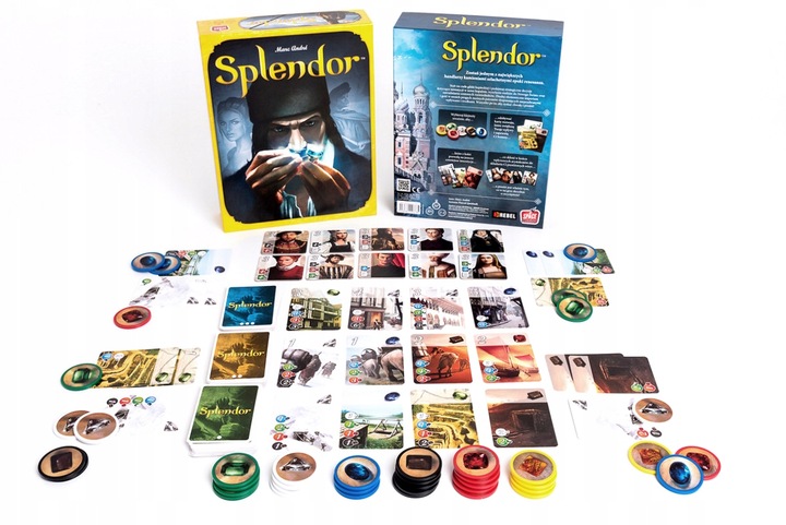 Splendor: Gra o Handlu Klejnotami, 2-4 osoby, wiek 10+
