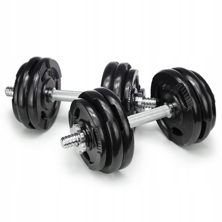 Hantle Żeliwne Regulowane 2x15kg Abarqs 30KG