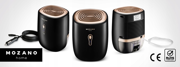 OSUSZACZ POWIETRZA POCHŁANIACZ WILGOCI 30W 800ml CICHY DOM + SAMOCHÓD 12V