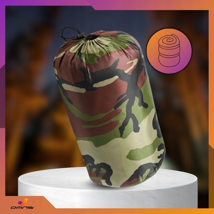 Śpiwór turystyczny dziecięcy dla dorosłych dziecka pod namiot ciepły kaptur