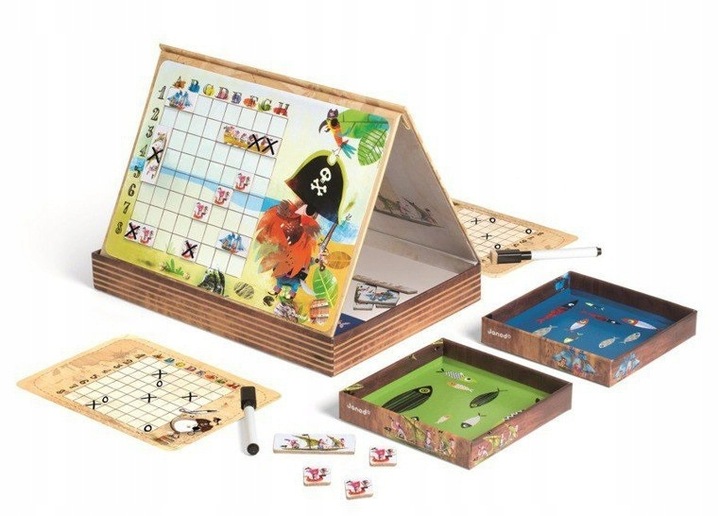 STATKI BITWA MORSKA Gra magnetyczna JANOD