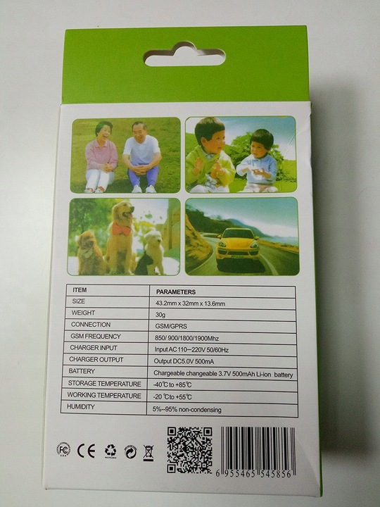 Mini LOKALIZATOR A8 Podsłuch GSM SIM