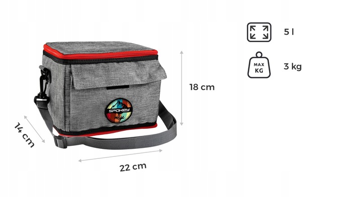 Torba termiczna Spokey ICECUBE 2 na plażę piknik