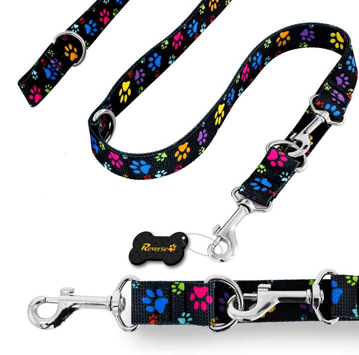 SMYCZ REGULOWANA dla Psa PRZEPINANA WE WZORY 3,2m