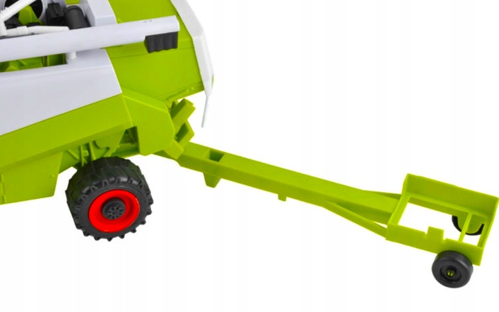 CLAAS LEXION DUŻY KOMBAJN ZBOŻOWY RUCHOME ELEMENTY NAPĘD TRAKTOR ZABAWKA