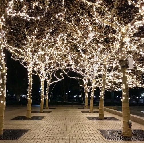 LAMPKI NA BATERIE OŚWIETLENIE ŚWIĄTECZNE LED 140 TIMER WEW/ZEW CIEPŁE BIAŁE