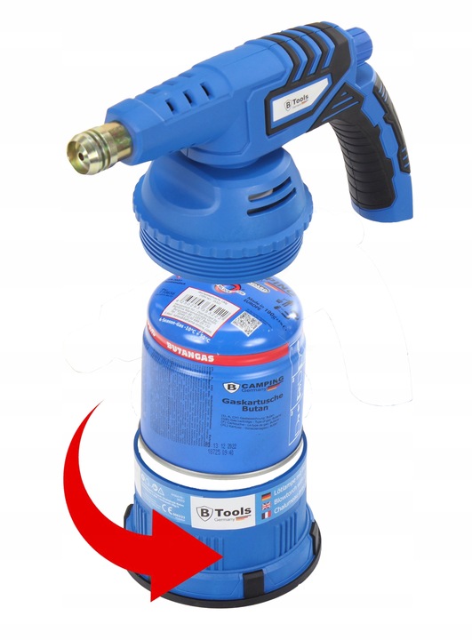 LUTLAMPA PALNIK GAZOWY DO LUTOWANIA PIEZZO 2naboje