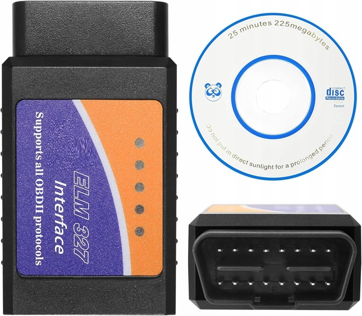 Interfejs diagnostyczny ELM327 WiFi OBD2 iPhone Android Adapter Windows