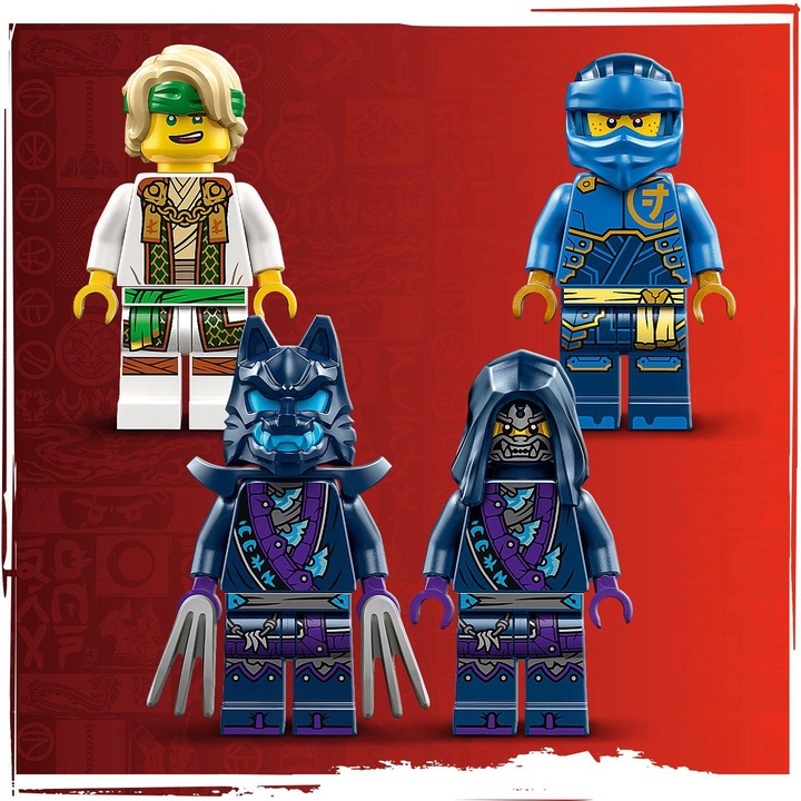 LEGO Ninjago Pakiet bojowy robota Jaya 71805 + Bitwa Kaia i Raptona 30650