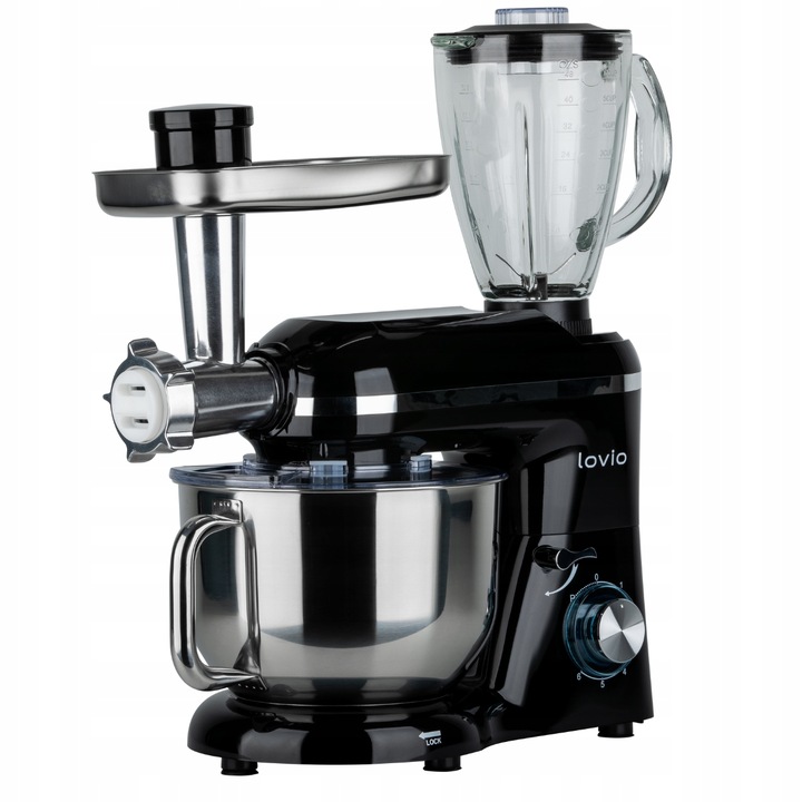 Wielofunkcyjny Mikser Robot Kuchenny BLENDER MASZYNKA 1900W 6,2L Akcesoria
