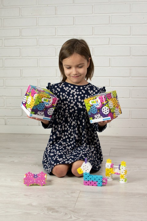 KLOCKI KONSTRUKCYJNE MELI BASIC CONSTRUCTOR PINK SET ZESTAW UZUPEŁNIAJĄCY