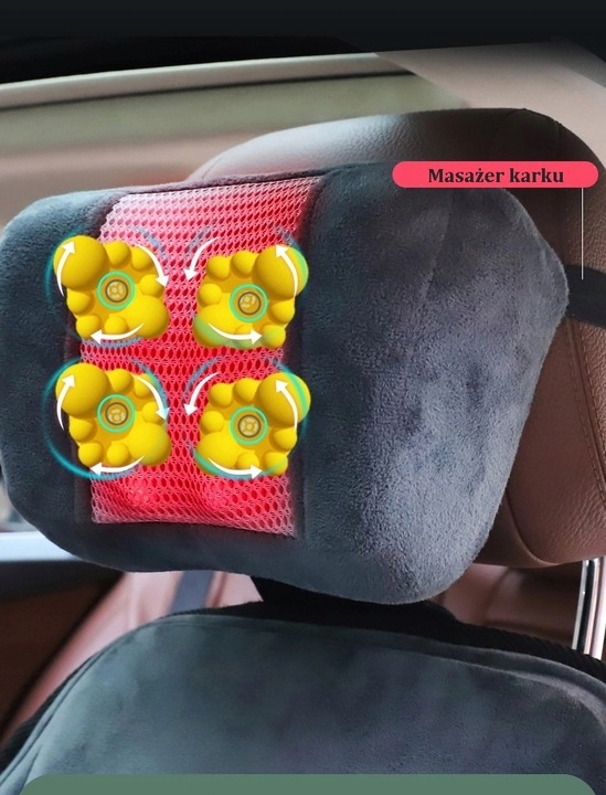 Mata masująca do masażu masażer Shiatsu grzanie do domu i samochodu Gateway