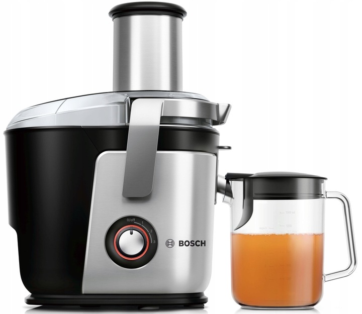 Sokowirówka Bosch MES4010 1200W 3 stopnie prędkości Otwór XXL DripStop