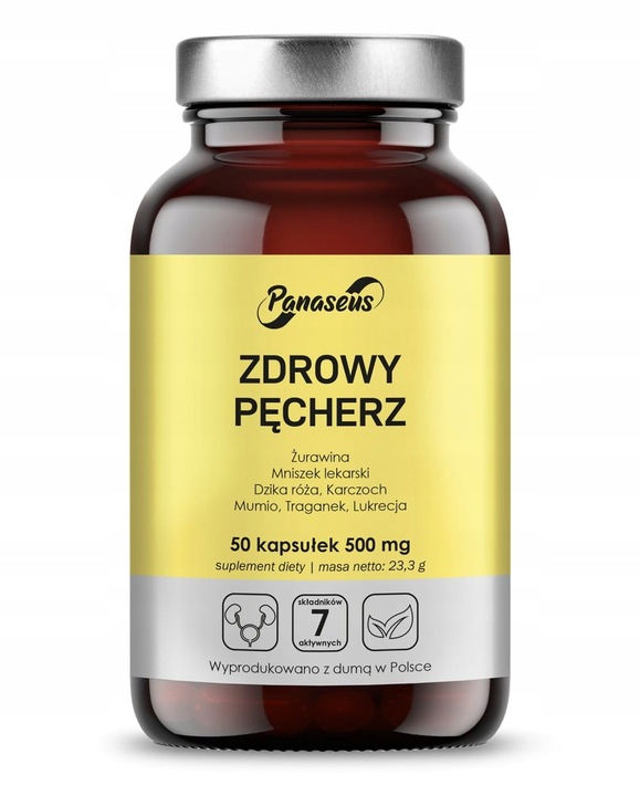 Zdrowy pęcherz - 50 kapsułek - Panaseus