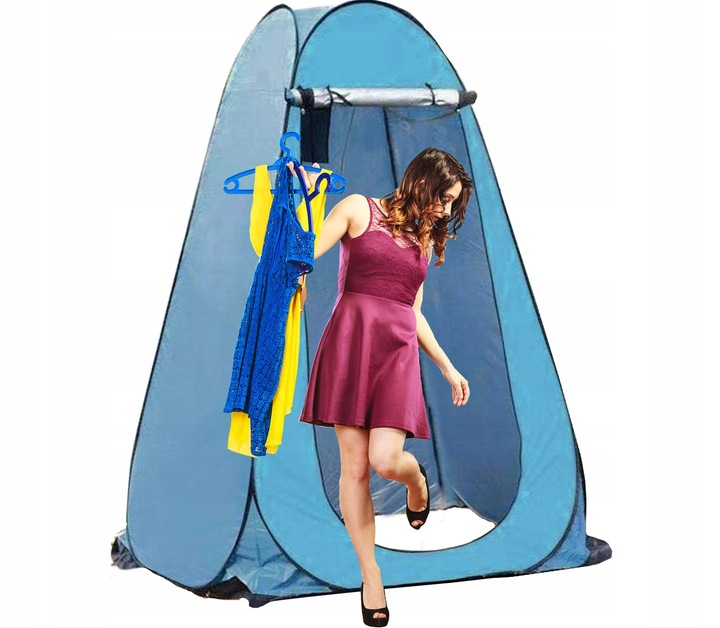 NAMIOT TURYSTYCZNY KEMPINGOWY WC PRZEBIERALNIA TOALETA PRYSZNIC WC