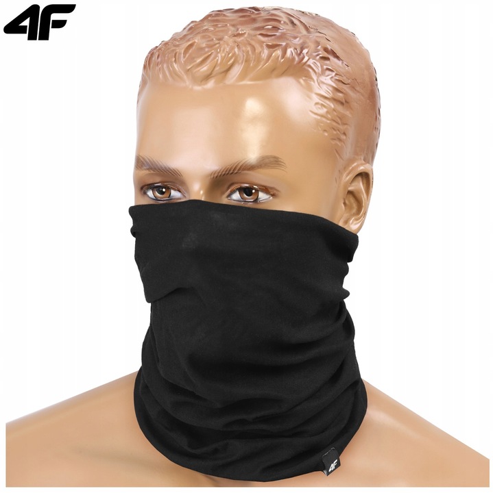 4F KOMPLET CZAPKA MĘSKA DAMSKA + KOMIN CHUSTA SZAL JESIENNY ZIMOWY KZ09