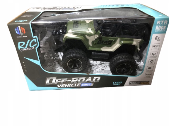 Zdalnie sterowany samochód Recreo Jeep 6 lat +