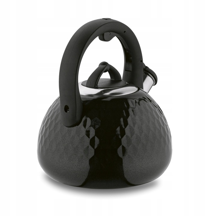 CZAJNIK na GAZ INDUKCJA Czarny z Gwizdkiem Konighoffer Malcolm 2,5 l