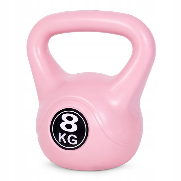 Kettlebell kettle 8 kg do ćwiczeń hantla kula odważnik obciążenie ciężar