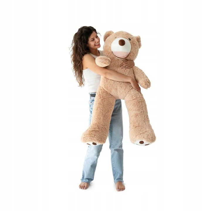 Maskotka Pluszowa Pluszak Miś Pluszowy Zabawka Przytulanka Duży 130 cm