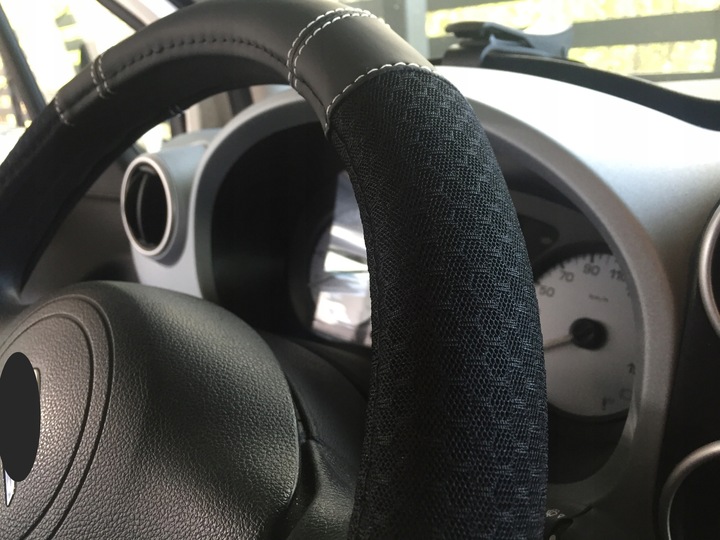 VW Passat B5 B6 B7 Golf 4 5 6 7 Tiguan Touran skóra materiał na kierownice