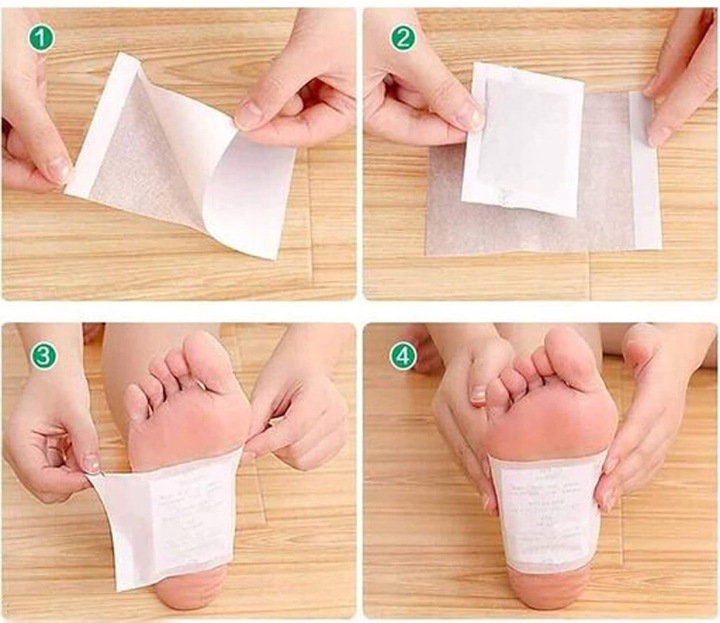 PLASTRY DO STÓP OCZYSZCZAJĄCE Z TOKSYN KINOKI DETOX ORYGINALNA 100SZT