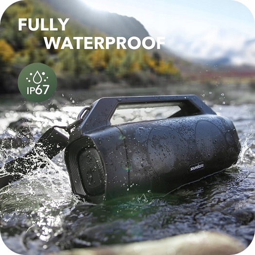 GŁOŚNIK PRZENOŚNY NA PLAŻĘ BLUETOOTH MOTION BOOM