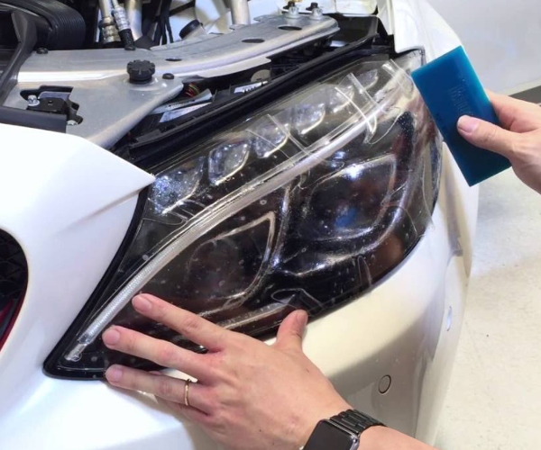 Folia Ochronna PPF Do Lamp, Zderzaków, Karoserii Bezbarwna Reflektory Progi