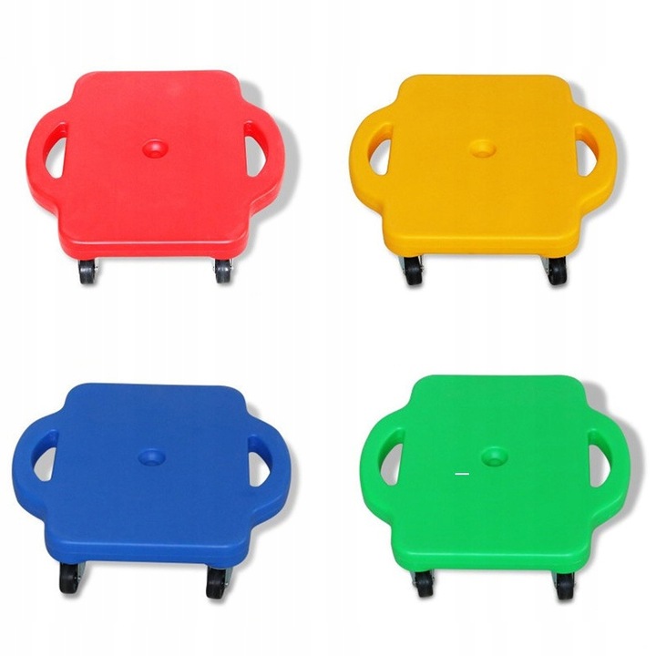 Deskorolka Terapeutyczna Pełzak Floor Surfer Deska platforma na kółkach 1s