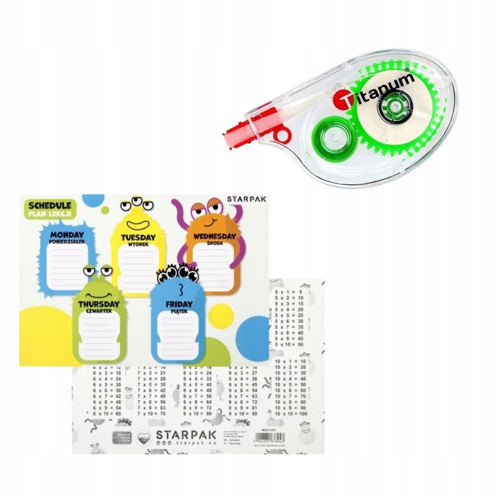 Wyprawka szkolna z zeszytami 4-8 XXL