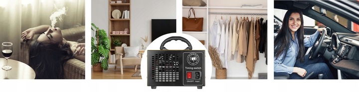 GENERATOR OZONU BEZPIECZNY OZONATOR SKUTECZNY OCZYSZCZACZ POWIETRZA 32 G/H