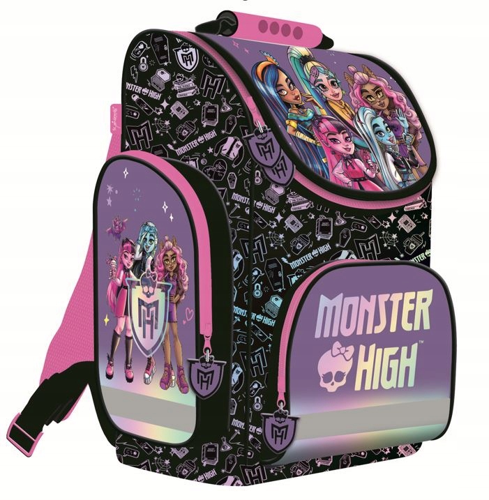 TORNISTER JEDNOKOMOROWY MONSTER HIGH ST. MAJEWSKI