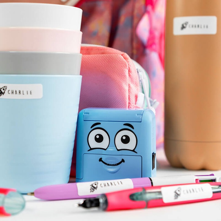 PIECZĄTKA COLOP IMIENNA do znakowania UBRAŃ ODZIEŻY dla DZIECI z IMIENIEM