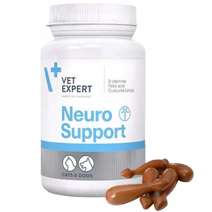 Preparat dla psów kotów na układ nerwowy Vet Expert Neurosupport 45 kaps