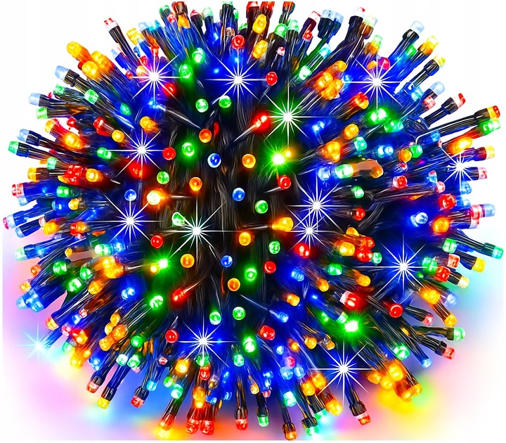 Lampki Choinkowe 1000 LED Wielokolorowe ZEW / WEW