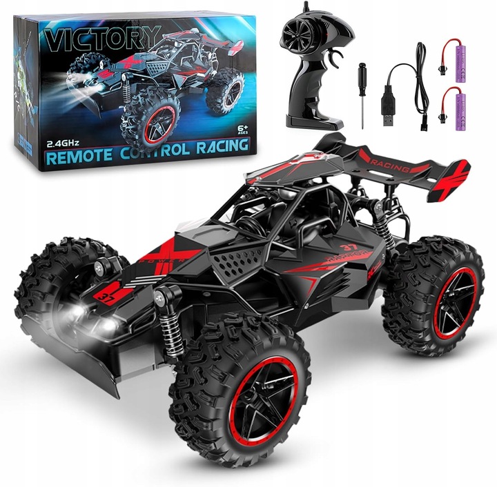 SAMOCHÓD DO DRIFTU NA PILOTA AUTO RC ZDALNIE STEROWANE - AKUMULATOR X 2