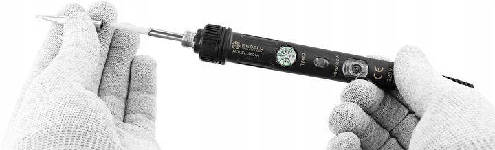 LUTOWNICA PRECYZYJNA S601A + GROT DO TAŚM FLEX LCD