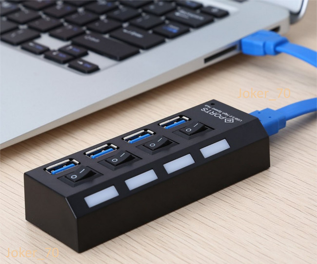 HUB USB 3.0 AKTYWNY ROZDZIELACZ 4 porty + zasilacz