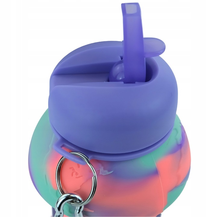 MERKAN Bidon Do Szkoły Butelka Na Wodę Dla Dziecka W Kształcie Piłki 550 ml