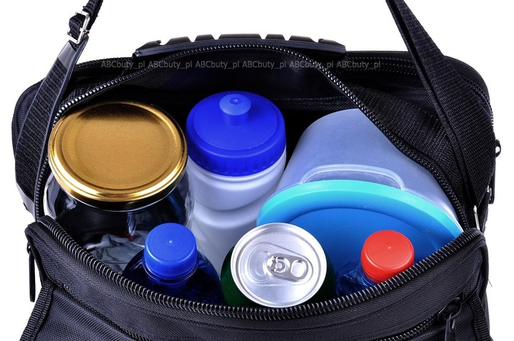 MĘSKA TORBA NA BAGAŻ PODRĘCZNY JEDZENIE DO PRACY LUNCH + PASEK NA RAMIĘ HQ