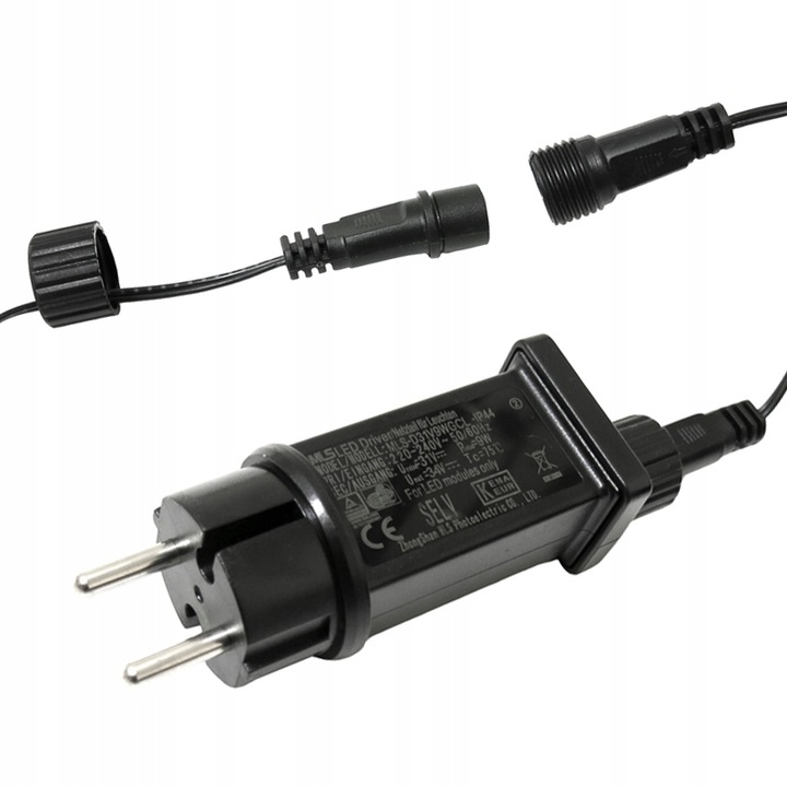 LAMPKI CHOINKOWE 500 LED ZEWNĘTRZNE WEWNĘTRZNE ŚWIATEŁKA IP44 CIEPŁA