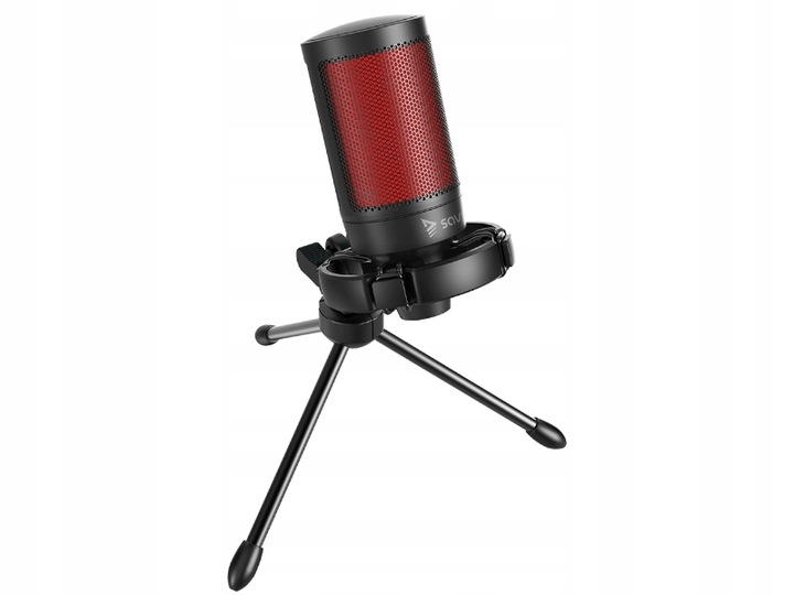 Mikrofon Pojemnościowy Gamingowy Studyjny USB statyw SAVIO SONAR PRO 01