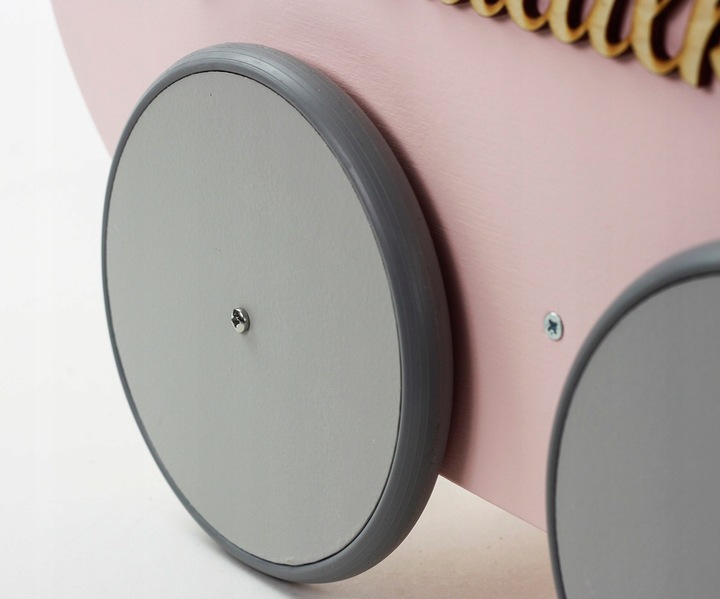 drewniany WÓZEK DLA LALEK +IMIĘ + POŚCIEL +stopery