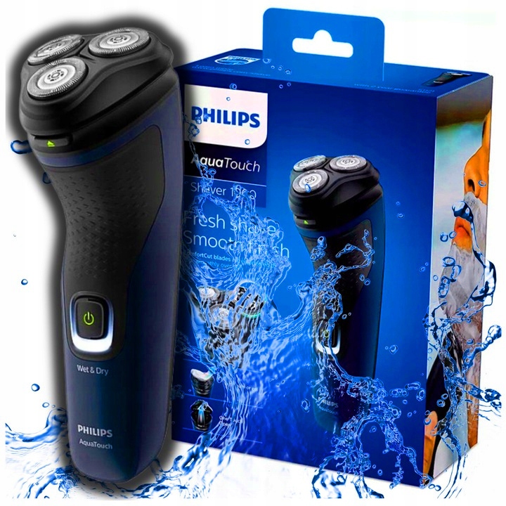 BEZPRZEWODOWA GOLARKA MĘSKA DO ZAROSTU twarzy PHILIPS Maszynka Flex IPX7