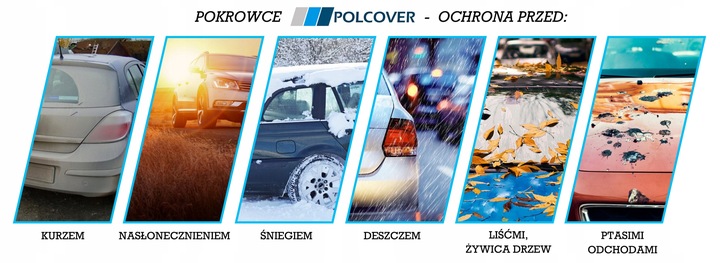 POKROWIEC NA SAMOCHÓD 3 WARSTWY r. S do 410cm PLANDEKA na auto