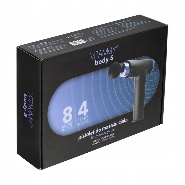PISTOLET DO MASAŻU CIAŁA VITAMMY BODY 5
