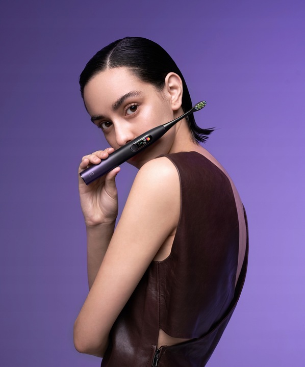 OCLEAN X Pro szczoteczka soniczna do zębów fiolet